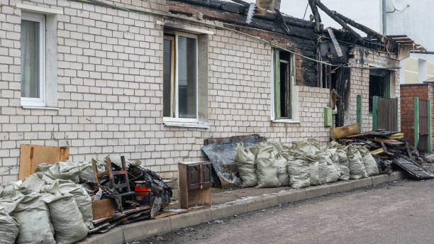 Professional Smoke Damage Removal technician working in Ocoee, FL